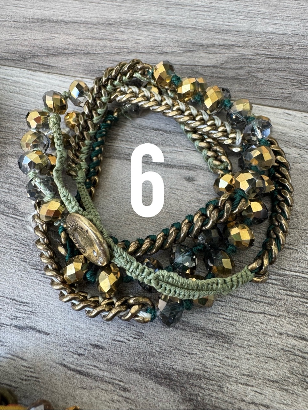 Chloe + Isabel Boho Multi-Strand Beaded Wrap Bracelets - Picture 4 of 4